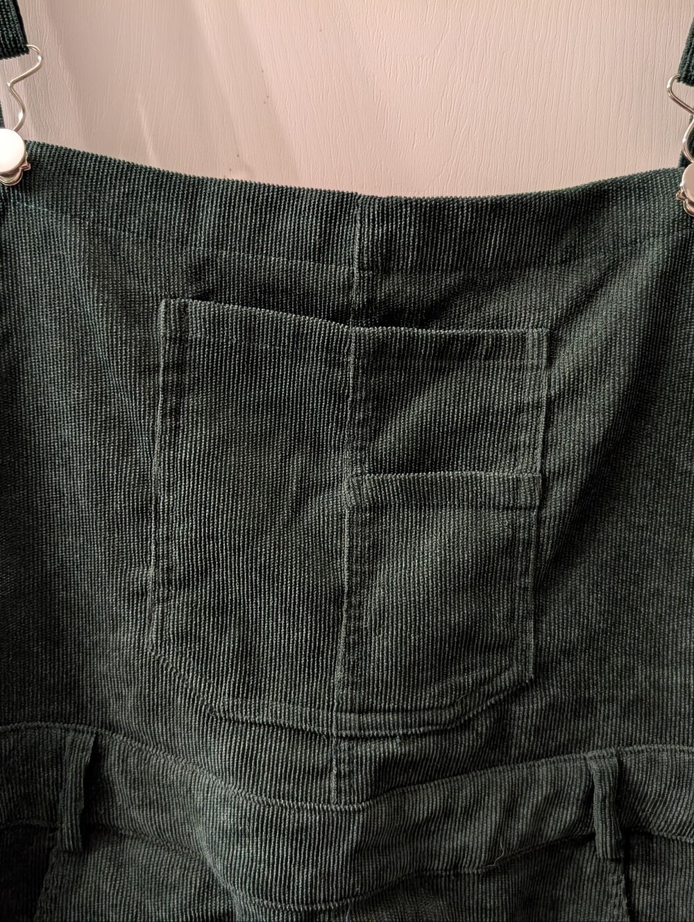 Cider Corduroy Overalls, Dark Green, Size - Picture 3 of 6